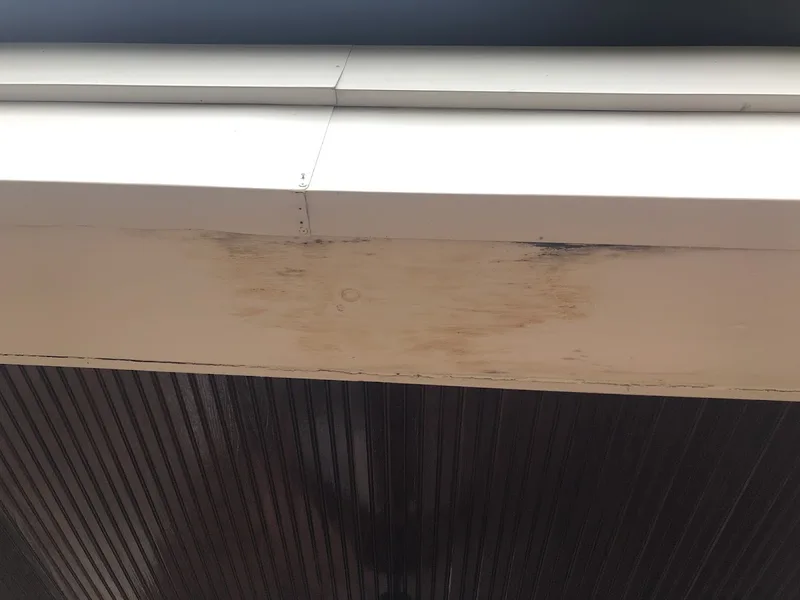 Close-up of Chimney Repair work by Roof & Nail in Byhalia